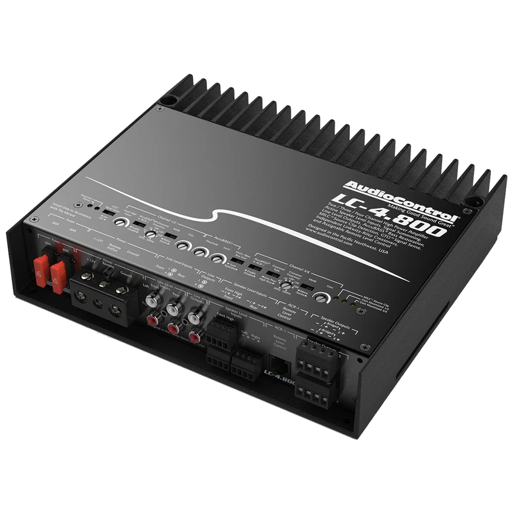 Amazon.com: AudioControl LC-4.800 High-Power 2/3/4-Channel 800W